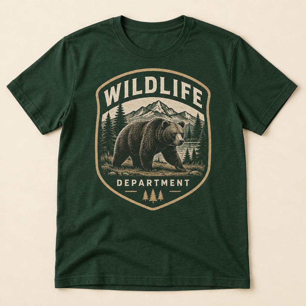 Wildlife Department Graphic Tee