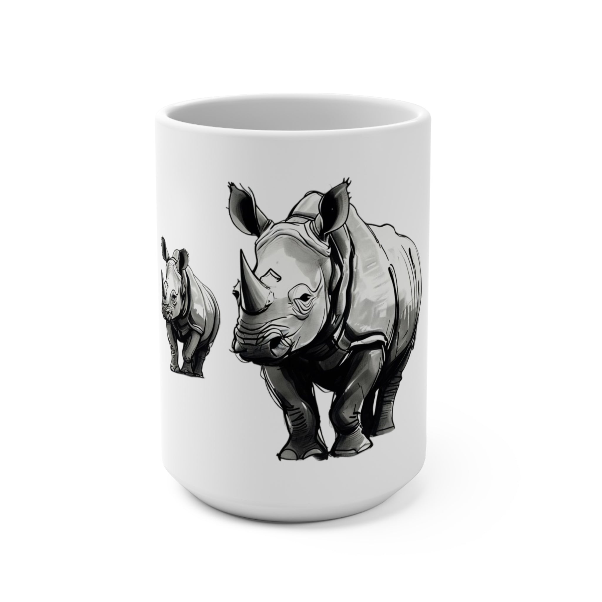 Rhino 15oz Mug