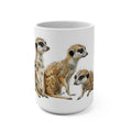 Meerkat Family 15oz Mug