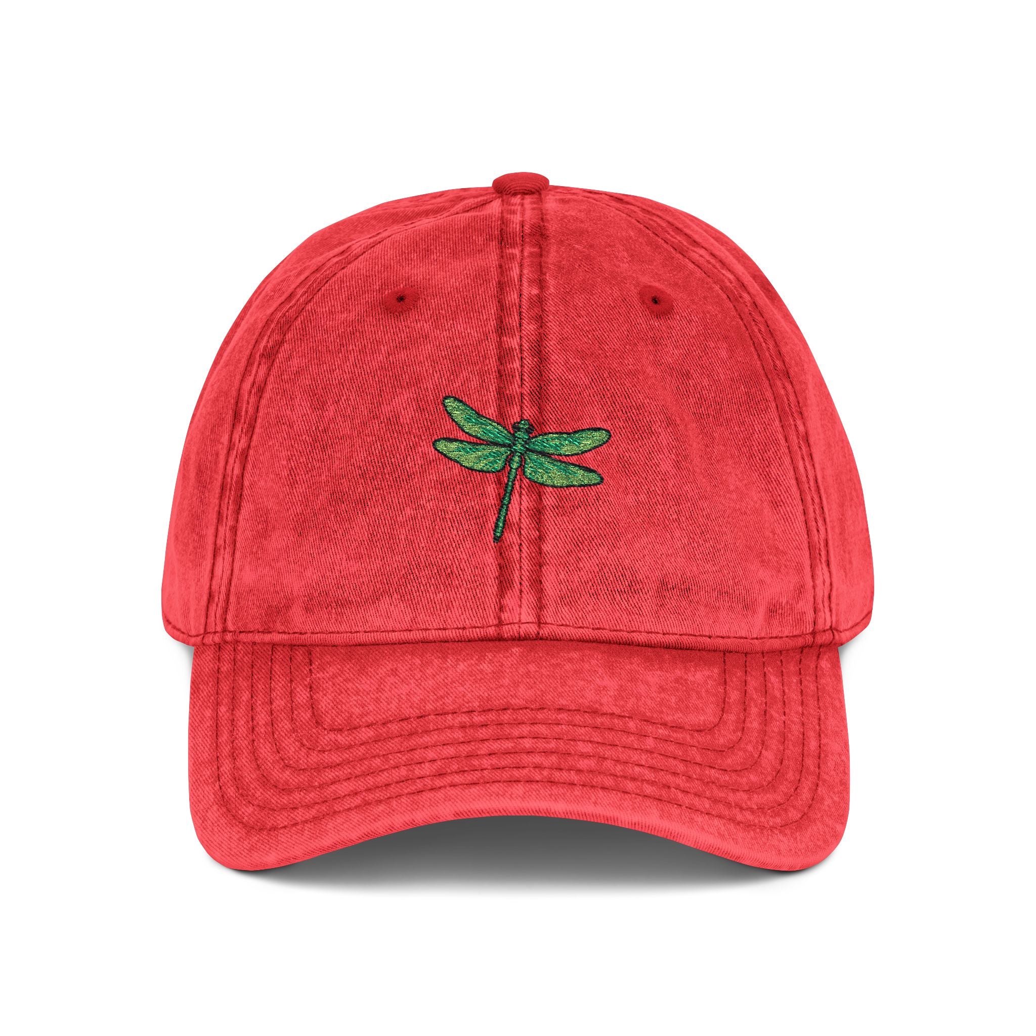 Dragonfly Embroidered Cap