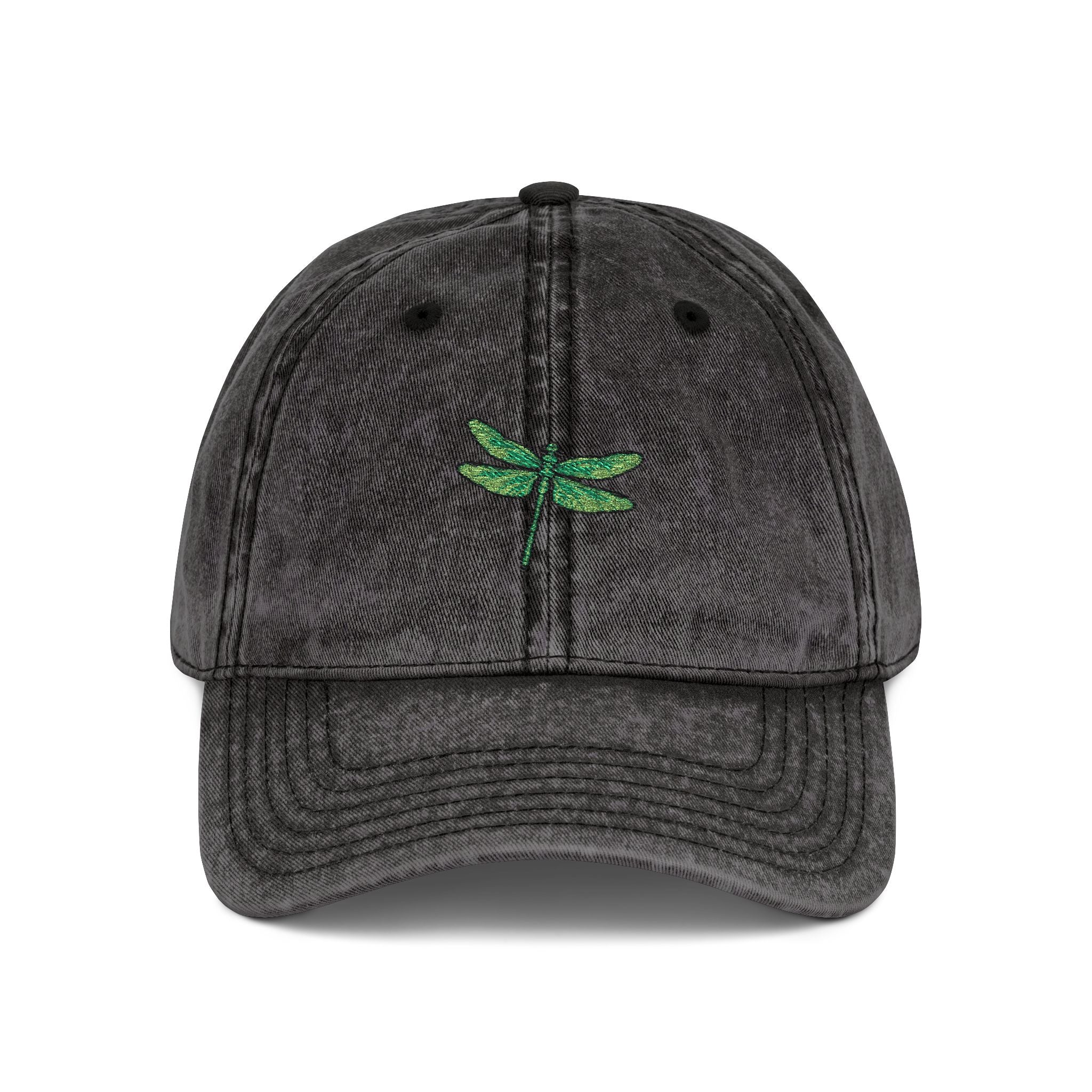 Dragonfly Embroidered Cap