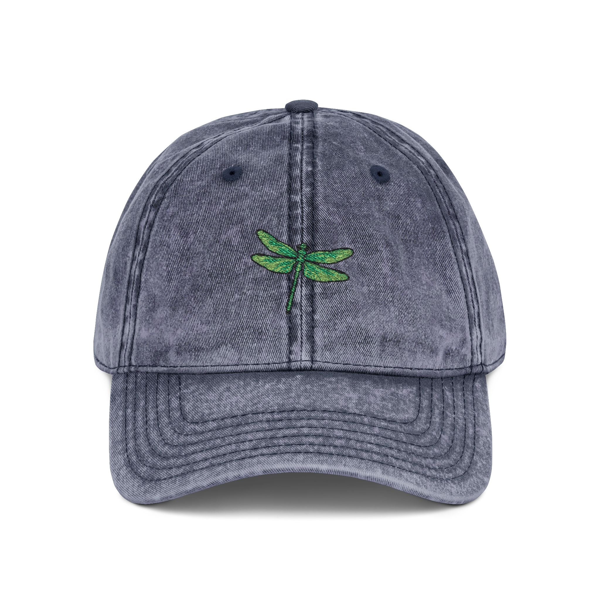 Dragonfly Embroidered Cap