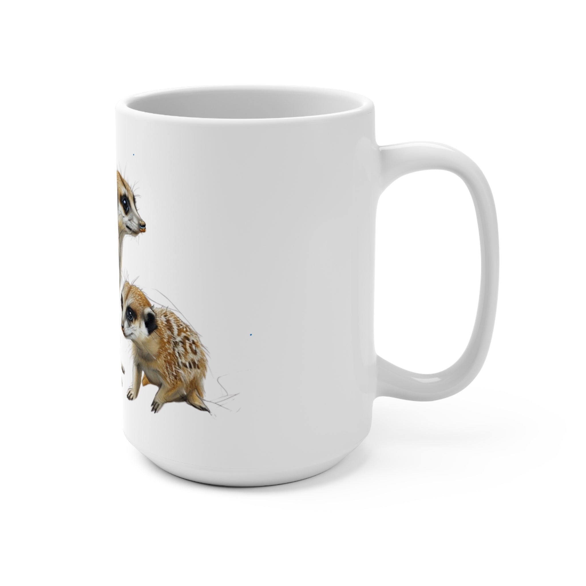 Meerkat Family 15oz Mug