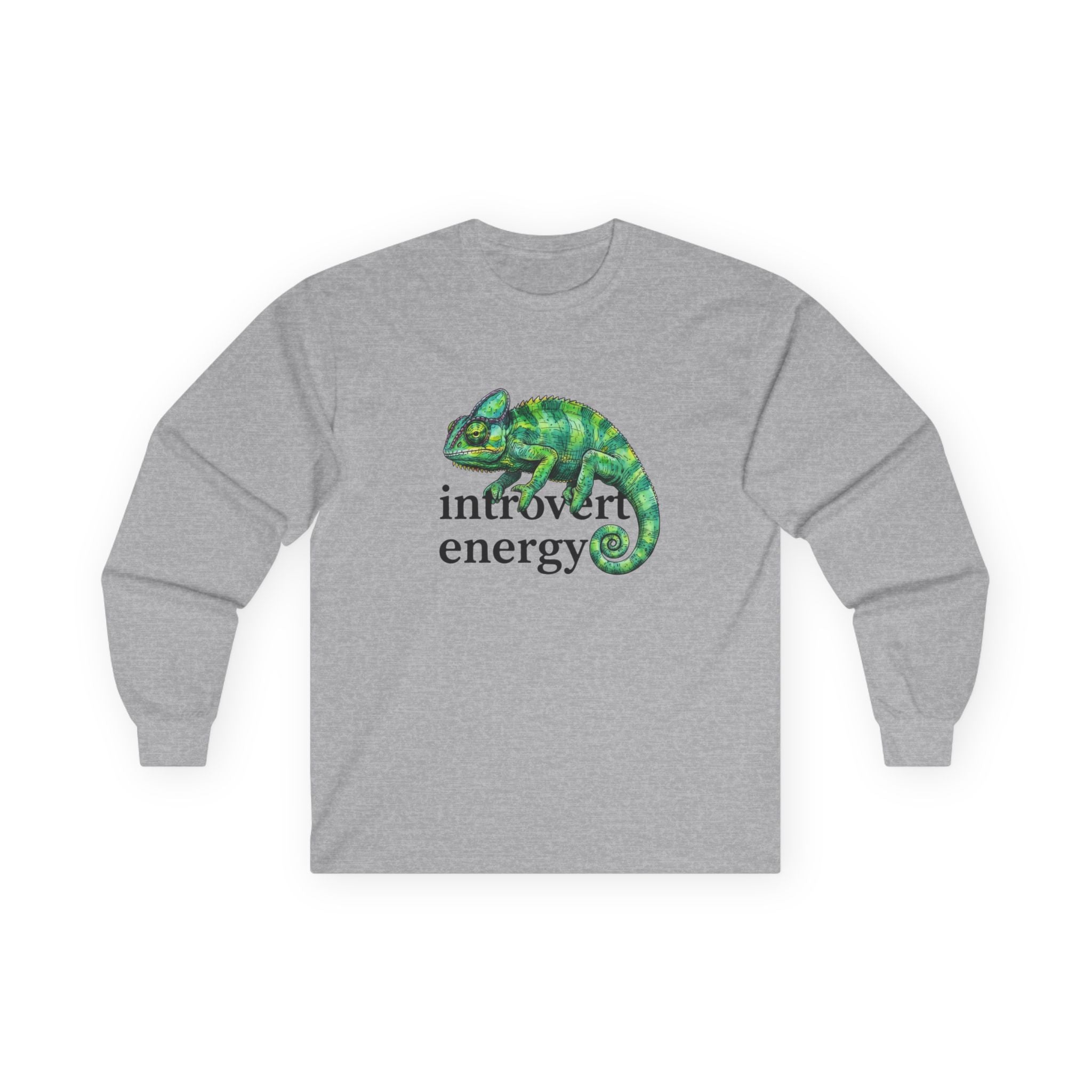 Introvert Energy Long Sleeve Tee
