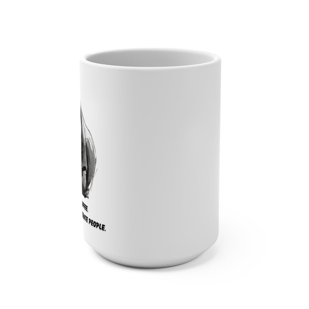 Step 2: Pretend to Tolerate People Hippo 15 oz. Mug