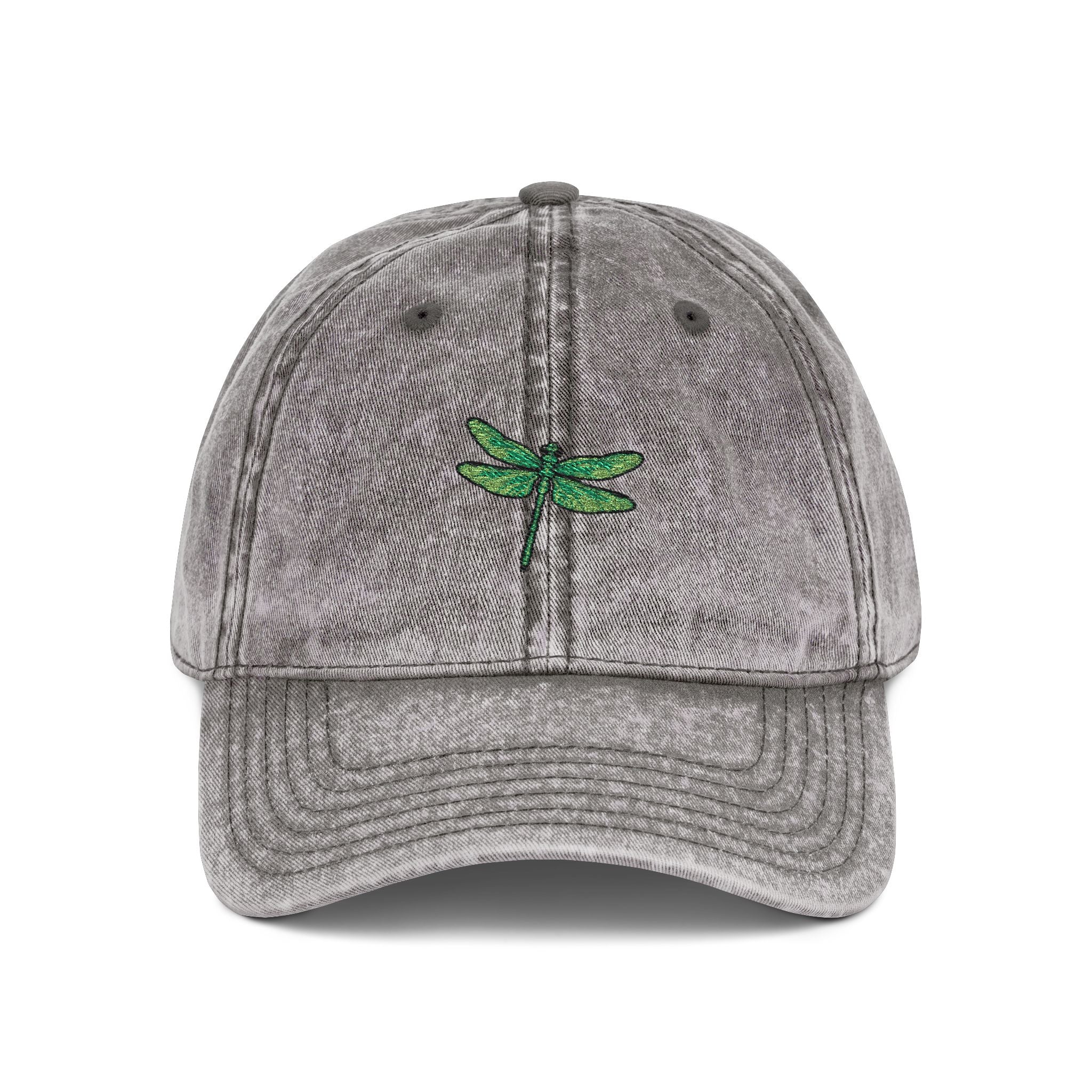 Dragonfly Embroidered Cap